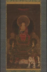 Triada Shaka Siakjamuniego, XIII wiek.
