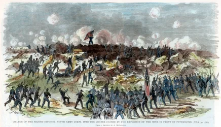Oblężenie Petersburga, Wirginia, wojna secesyjna, 30 lipca 1864 r