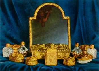 Posrebrzana toaleta, 1938.