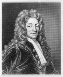 Sir Christopher Wren, angielski architekt, ok. 1680