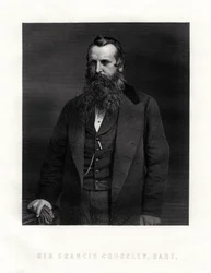 Sir Francis Crossley, angielski producent dywanów, połowa końca XIX wieku