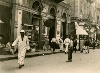 Ulica Sióstr, Aleksandria, Egipt, 1941