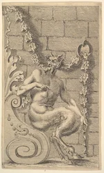 Siedzący satyrowie, po 1732 r.