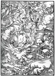 Szkic do Sądu Ostatecznego w Gerard dEuphrate, Paryż, 1549, 1870