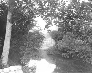 Sleepy Hollow, rzeka Hudson, stan Nowy Jork, USA, ok. 1900 r.