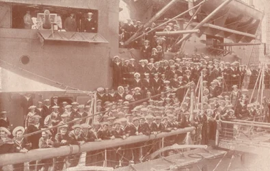 Niektóre z firm okrętowych HMAS Australia, c1917 1919