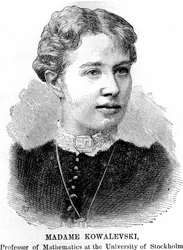 Sonia Sophie Kowalevski, rosyjski matematyk, 1888