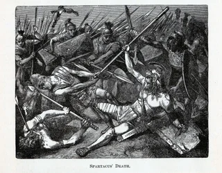 Spartakus Śmierć, 1882