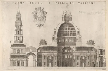 Lustro rzymskiej wspaniałości: projekt bazyliki św. Piotra Piotra w Watykanie, 1514