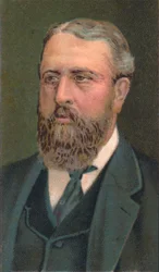 Spencer Compton Cavendish 1833-1908, markiz Hartington, brytyjski liberalny mąż stanu, 1906