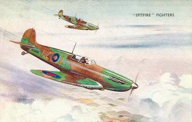 Myśliwce Spitfire, c1940