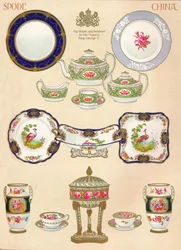 Spode China: WTCopeland i synowie, Stoke-on-Trent, XVIII wiek, 1913