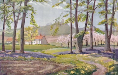 Wiosna - fizyczne, chemiczne i biologiczne zmiany wywołane przez słońce w ciągu roku 1935.