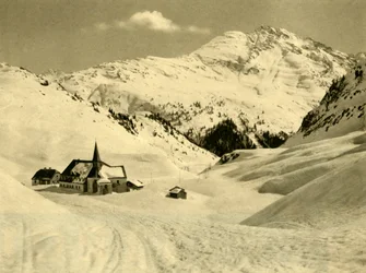 St Christoph am Arlberg, Austria, ok. 1935.