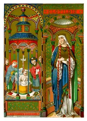 Św. Klotylda, 1886 r.