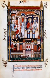 Św. Denis w łańcuchach, 1317