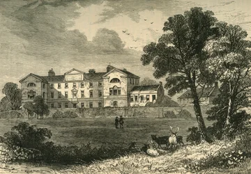 Szpital św. Jerzego, 1745, c1876.