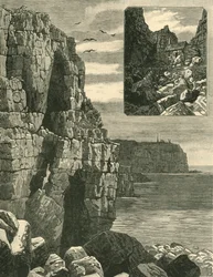 Głowa i kaplica St. Gowans, 1898.