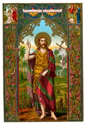 Św. Jan Chrzciciel, 1886