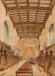 Kaplica St. Johns College, Cambridge, c1845, 1864