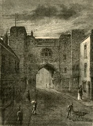 Brama św. Jana, Clerkenwell, ok. 1872 r.