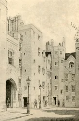 St Johns Gateway, Clerkenwell, 1928.