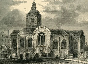 Kościół św. Marii Magdaleny, Bermondsey, 1809, c1878.