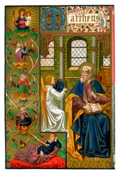 Św. Mateusz Ewangelista, 1886