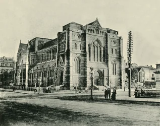 Katedra św. Pawła, Melbourne, 1901.