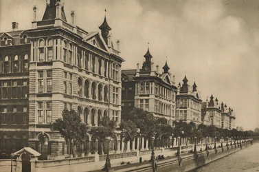 Szpital św. Tomasza usunięty z Southwark po prawie 800 latach, c1935.