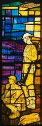 Witraż, Royal Garrison Church, Portsmouth, Hampshire, c1980-c2017
