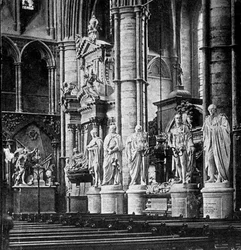 Statesmans Corner, Westminster Abbey, Londyn, początek XX wieku