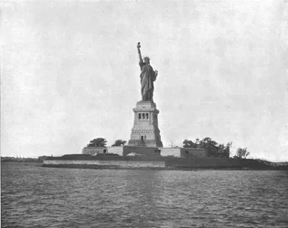 Statua Wolności, Nowy Jork, USA, ok. 1900.
