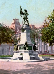 Posąg Paula Chomedeya de Maisonneuve, Montreal, 1904