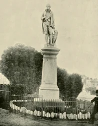Statua Roberta Burnsa, Ballarat, 1901.