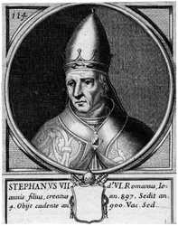 Stefan VII, Papież Kościoła Katolickiego