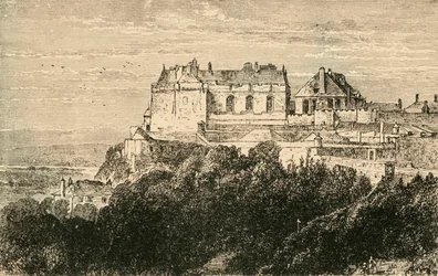 Zamek Stirling, 1890.