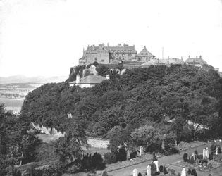 Zamek Stirling, Szkocja, 1894.
