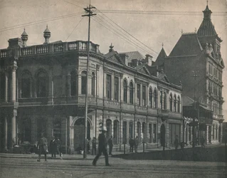 Giełda Papierów Wartościowych w Johannesburgu, ok. 1900 r.