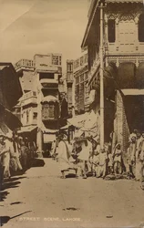 Scena uliczna, Lahore, .