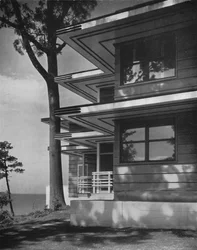 Domek letniskowy... na Gibson Island, Maryland, 1933