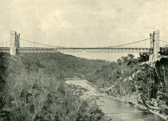 Most wiszący, Północne Sydney, 1901.
