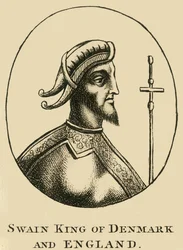 Swain, król Danii i Anglii, XVIII wiek.