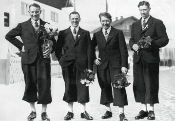 Szwedzka drużyna narciarstwa biegowego, Zimowe Igrzyska Olimpijskie, Garmisch-Partenkirchen, Niemcy, 1936