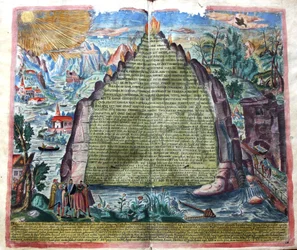 Tabula Smaragdina, Szmaragdowa Tablica Hermesa Trismegistosa, 1609