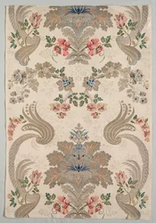 Tafta, Brokat, 1700-1750.