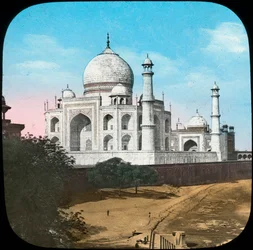 Taj Mahal, Agra, Uttar Pradesh, Indie, koniec XIX lub początek XX wieku