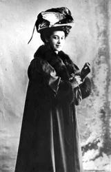 Tamara Karsavina, rosyjska baletnica, lata 1900 lub 1910.