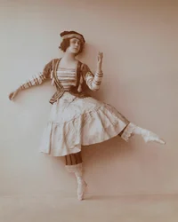 Tamara Karsavina, rosyjska baletnica, 1911