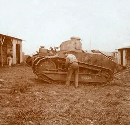 Konserwacja zbiornika, c1914-c1918